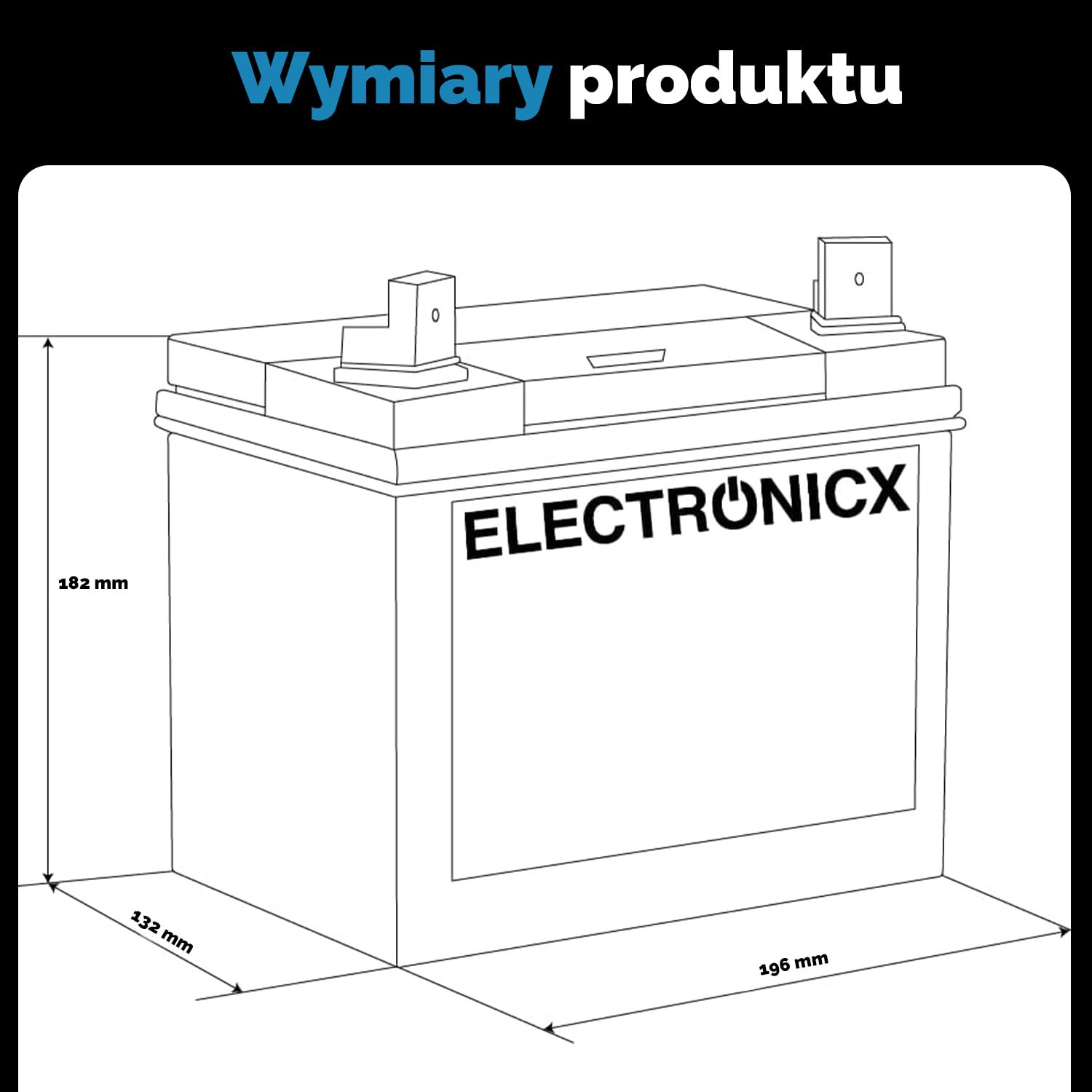 Electronicx akumulator do traktorka 12V 30Ah akumulator AGM do kosiarki akumulator 30 Ah kosiarka samojezdna traktorek do trawy plus prawy U1R 330A traktorki do trawy