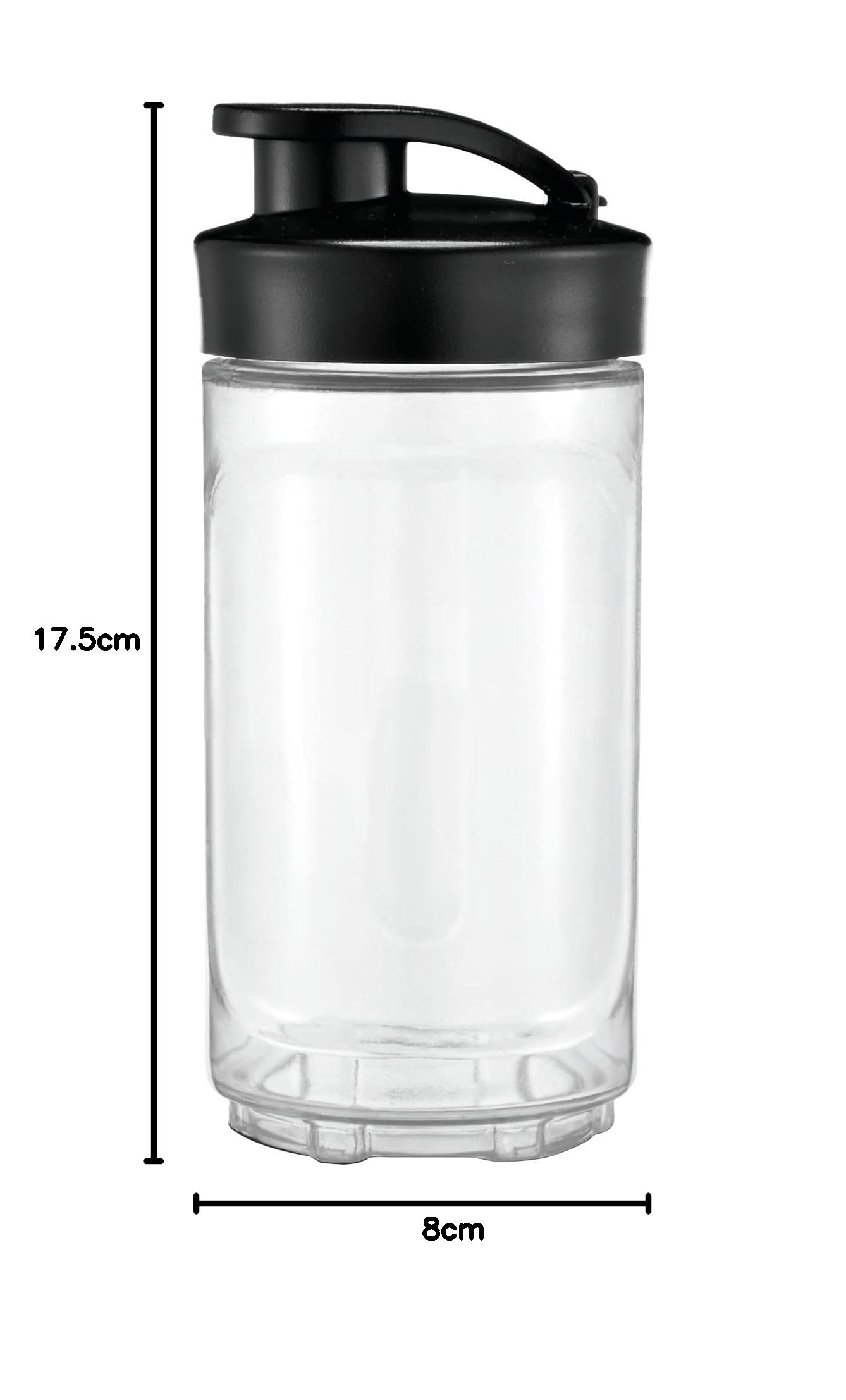 WMF Kult X Mix & Go / Küchenminis Smoothie Becher 300ml, Smoothie Flasche, Mixbehälter, Tritan-Kunststoff, bruchsicher Drogerie & Körperpflege