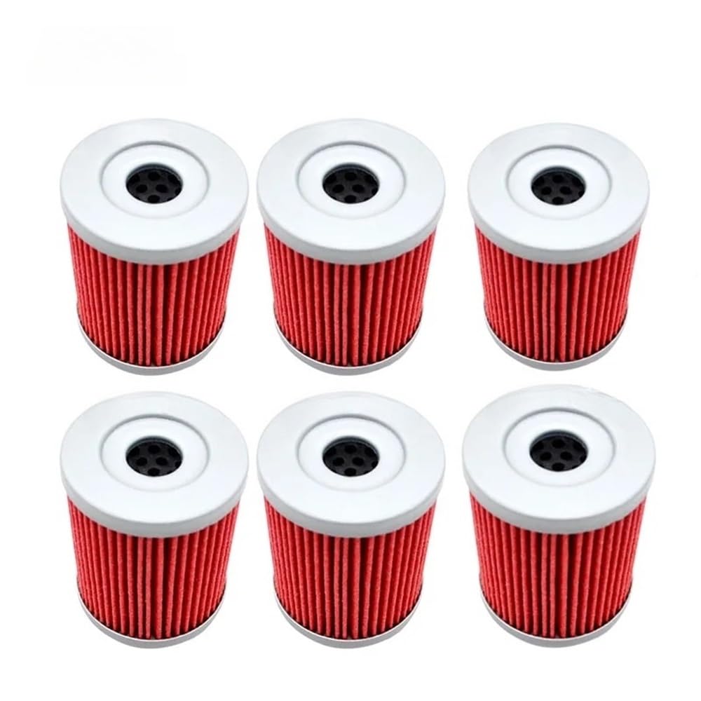 Ölfilter Motorräder Motorrad 2/4/6pc 132 Powersports Patrone Öl Filter Für 400I Für Maxsym 400 2011-2015 Für 600I Für 600 2016