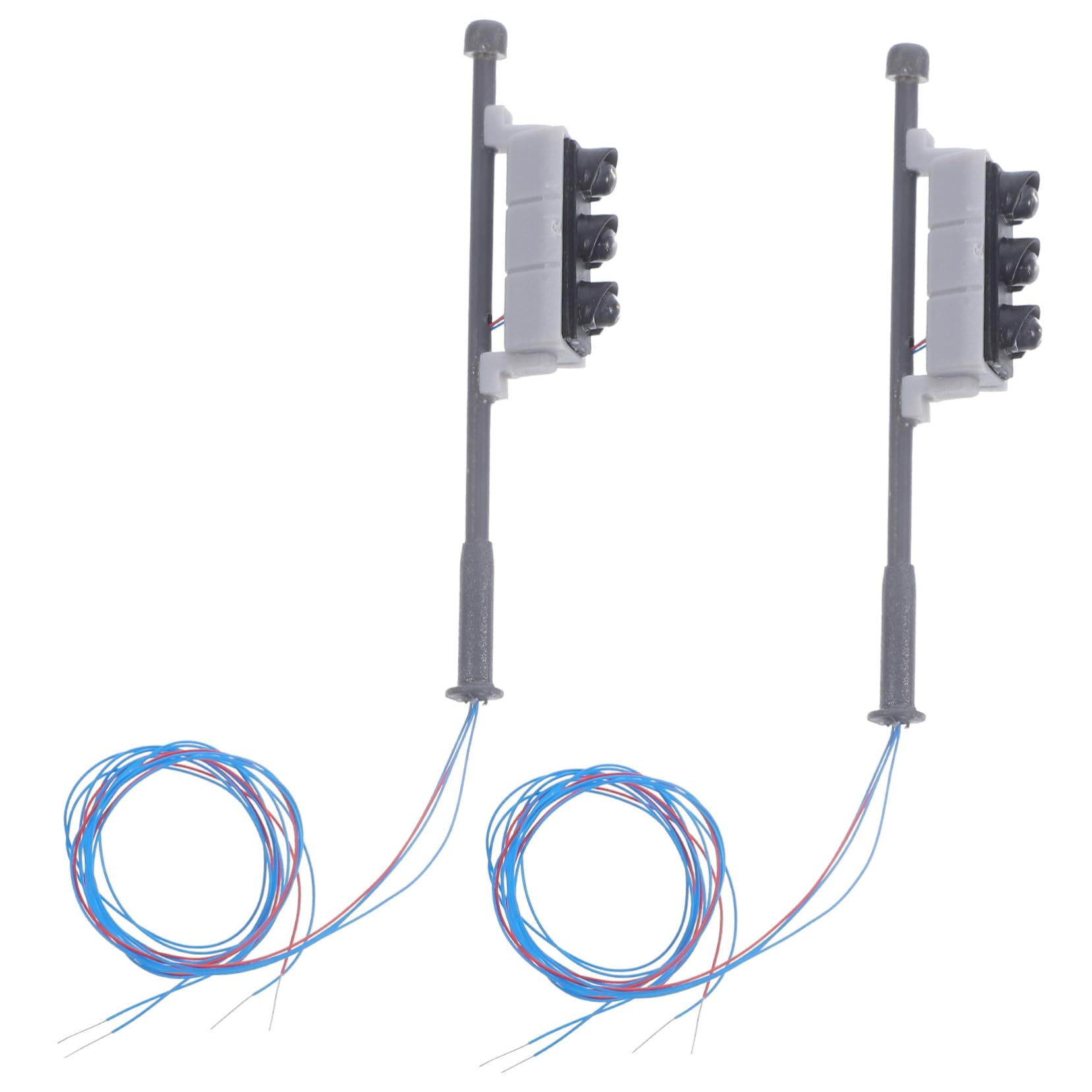 BELLIFFY Miniature Traffic Light for Model Railroad Desk Garden Decor Desk Decoration