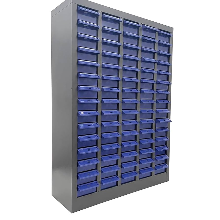 Amazon.com: EQCOTWEA 75-Drawer Plastic Parts Storage Cabinet