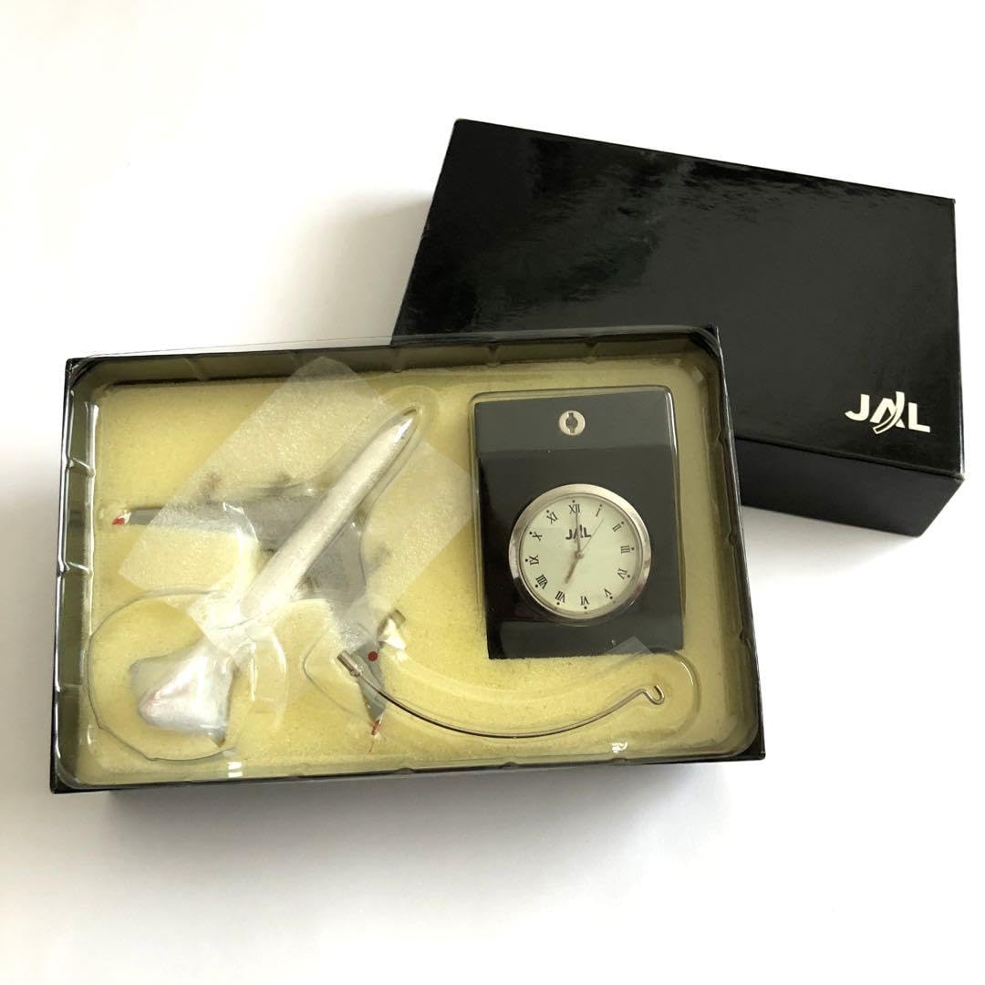 Amazon.co.jp: JAL 飛行機 時計 置き時計 機内品 : ホーム＆キッチン