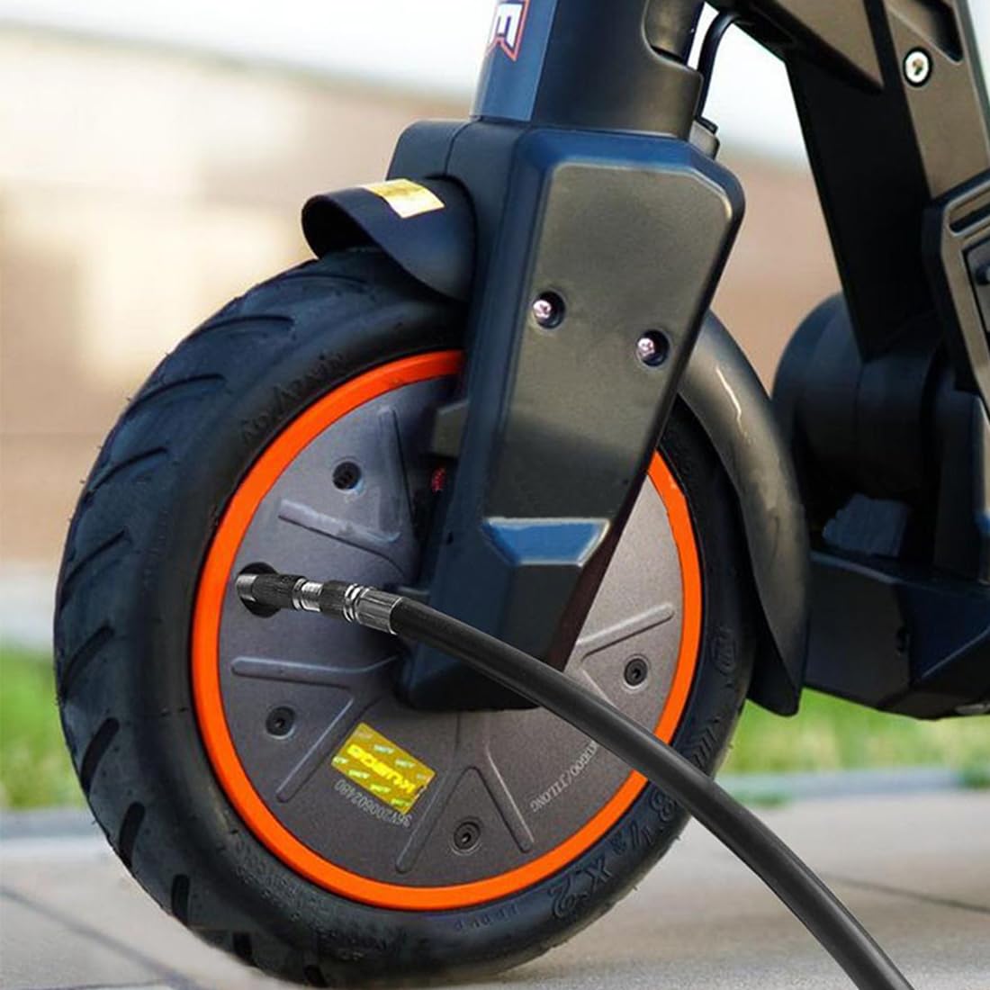 Przedłużenie zaworu, gumowy wąż przedłużający, przedłużacz zaworu opon, przedłużenie zaworu opon, do Xiaomi M365 skuter, hulajnoga, rower, samochód, motocykl