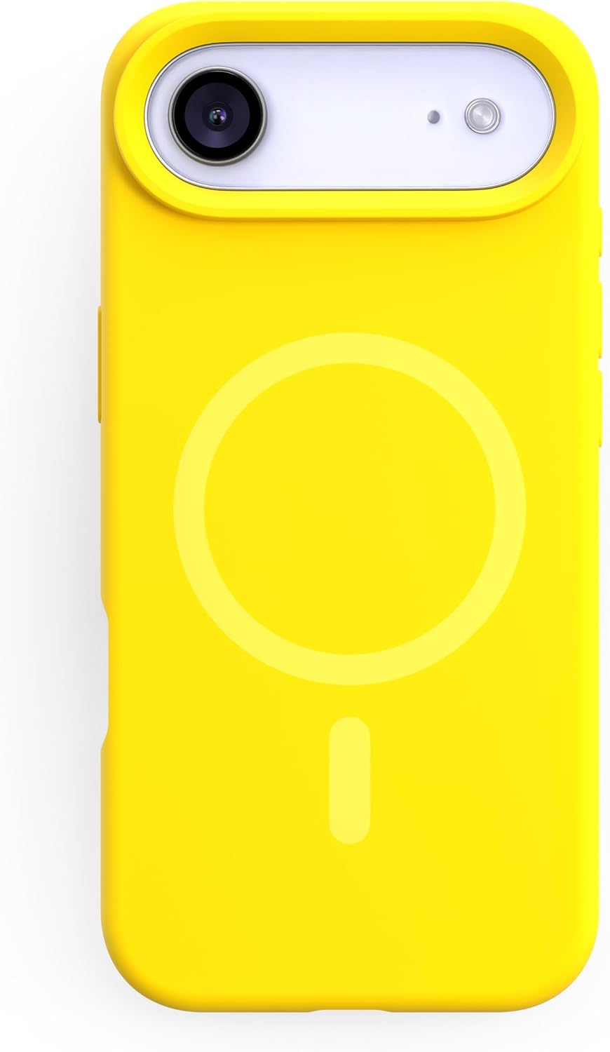 FELONY CASE for iPhone Air with MagSafe - Neon Yellow Soft-Touch Liquid Silicone Case, Lightweight Magnetic Protective Cover, 360° Shockproof, Anti-Scratch Compatible with MagSafe Accessories
