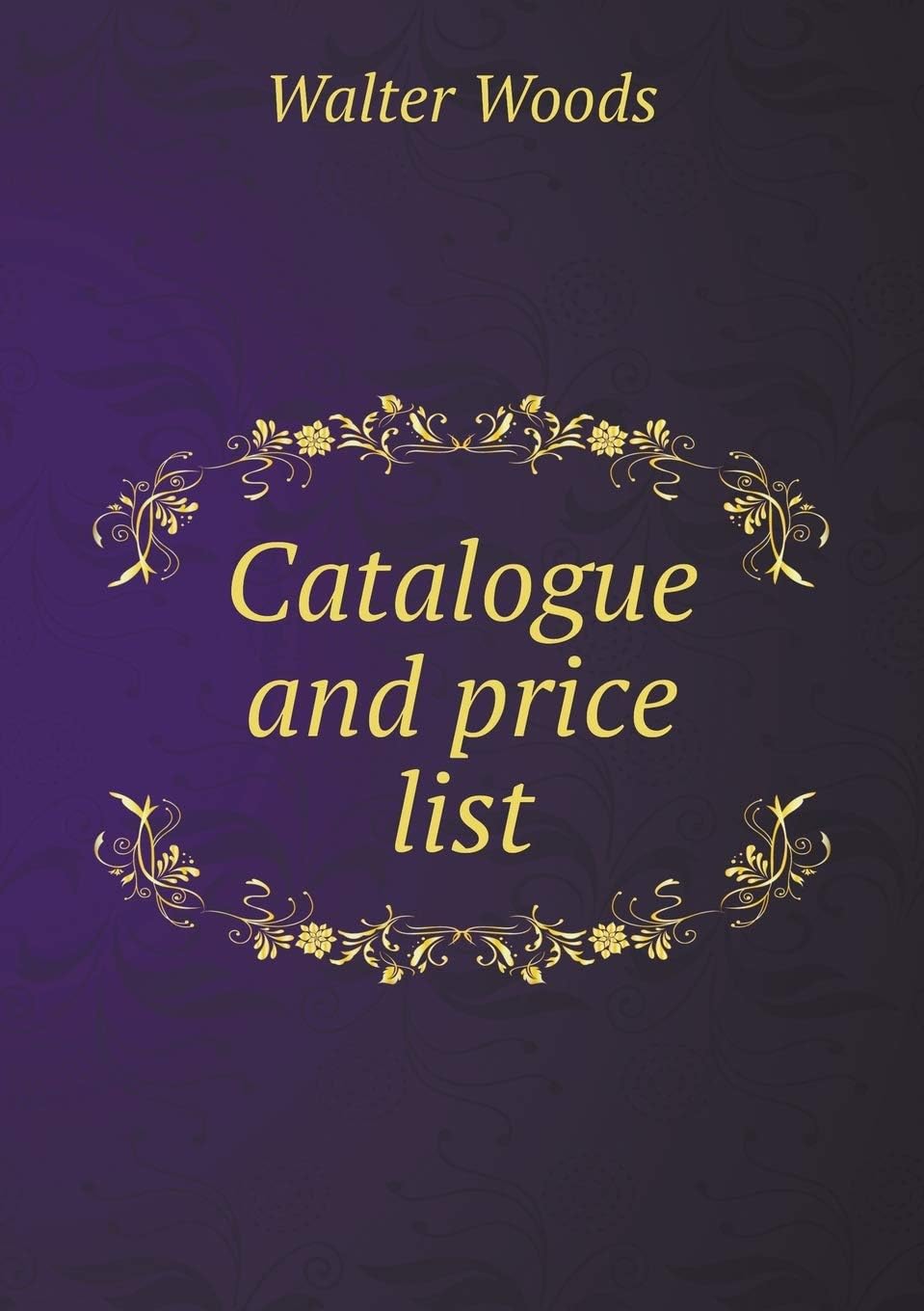 Satalogue and price list