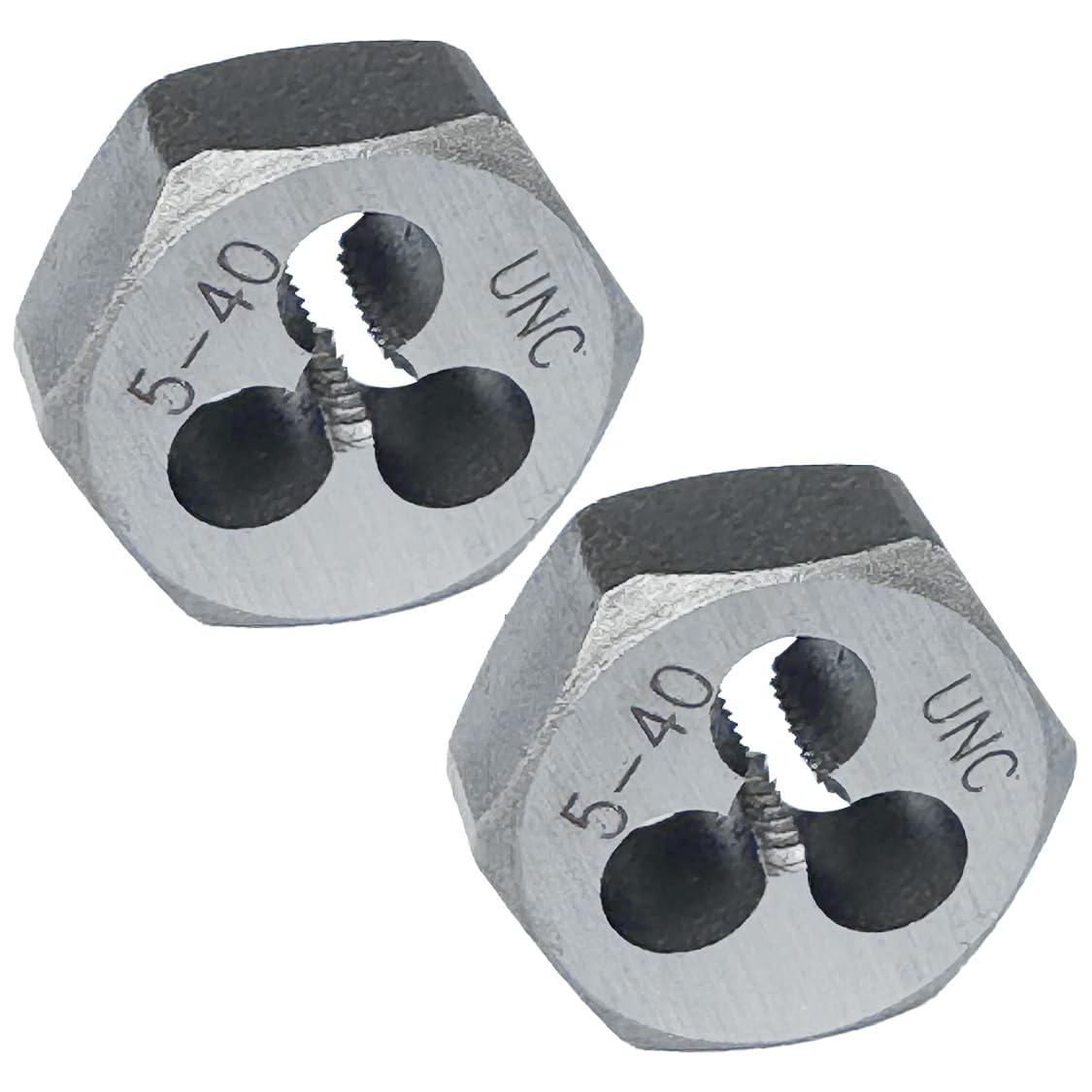 10-32 Hex Die 2 Pcs Right Hand Thread Repair Tool Alloy Steel Hexagonal Die for External Thread Cutting and Screw Thread Restoring in Metalworking and Machinery — Amazon image 7