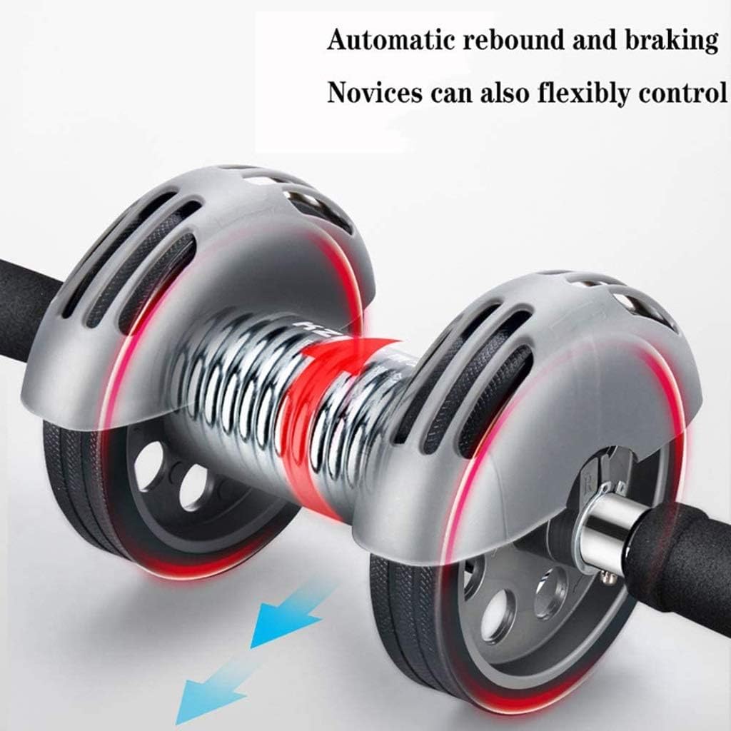 Automatic rebound abdominal muscle wheel roller abdominal waist movement and thick knee pad exercise fitness exerciser