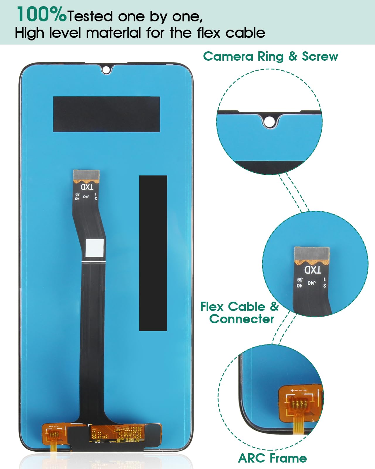 Amazon.com: for Huawei Nova Y70 Screen Replacement for Huawei Nova
