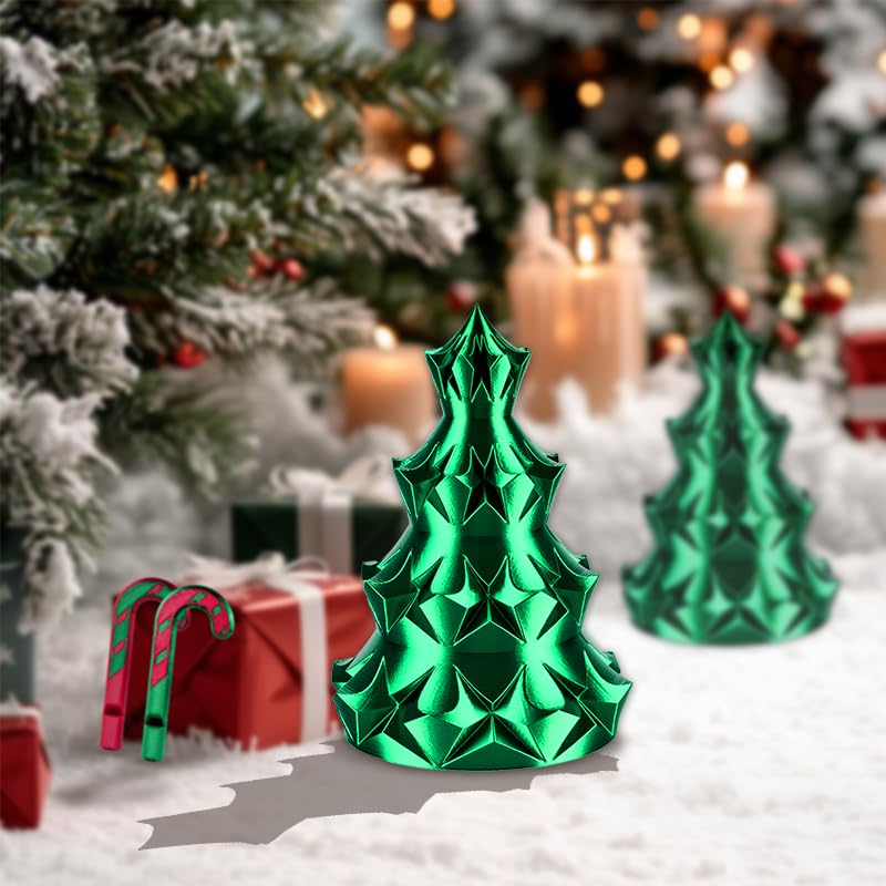 Image of ERYONE Silk PLA Filament for 3D Printer, 1.75mm + /- 0.03mm, 1kg (2.1LBS) /Spool, Silk Green