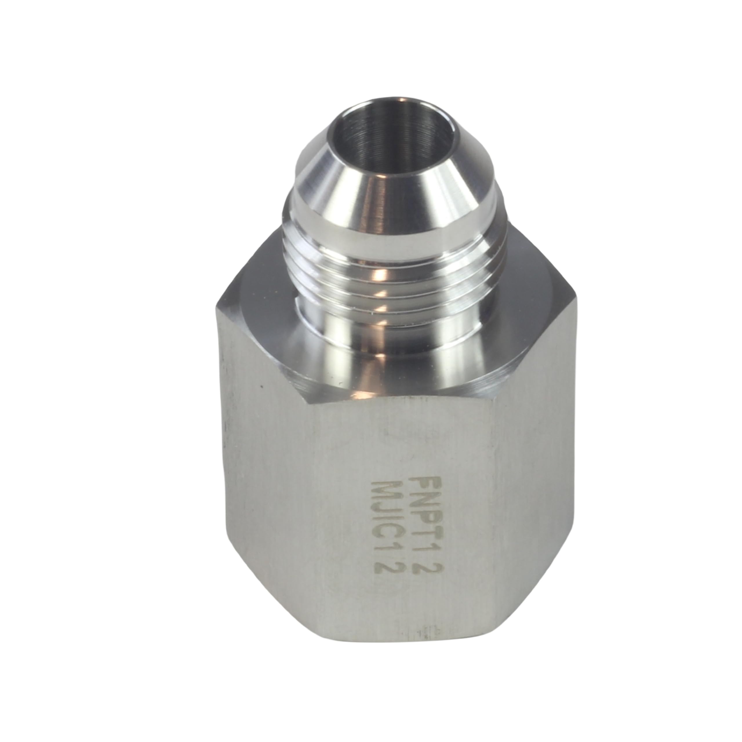 Raccord JIC mâle 1/27 inox 304 adaptateur femelle NPT anti fuite HFS
