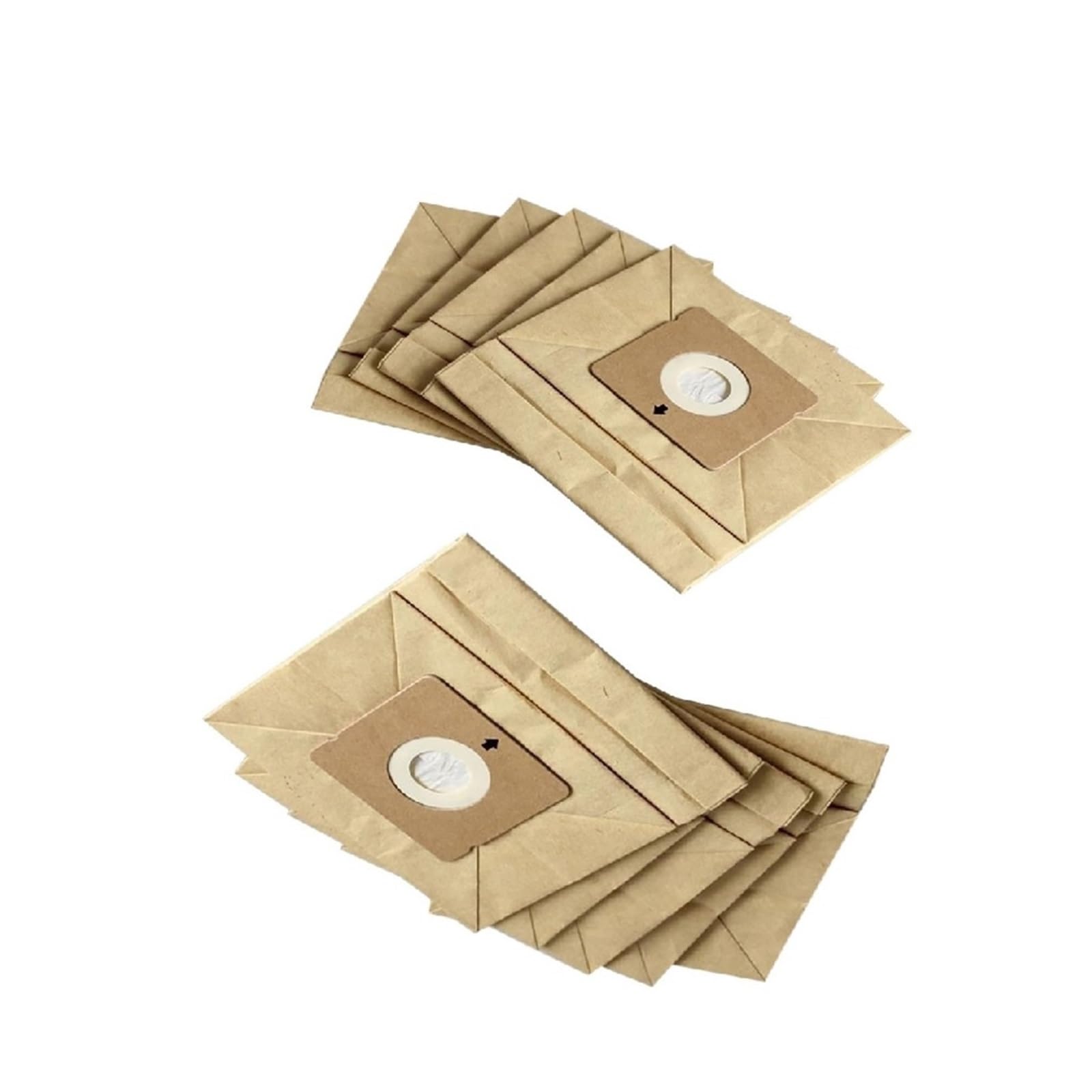 EEZII 5PCS Universal Dust Bags Replacement, Compatible For Sanyo, Vacuum Cleaner Dust Bag Paper Bag(10pcs)
