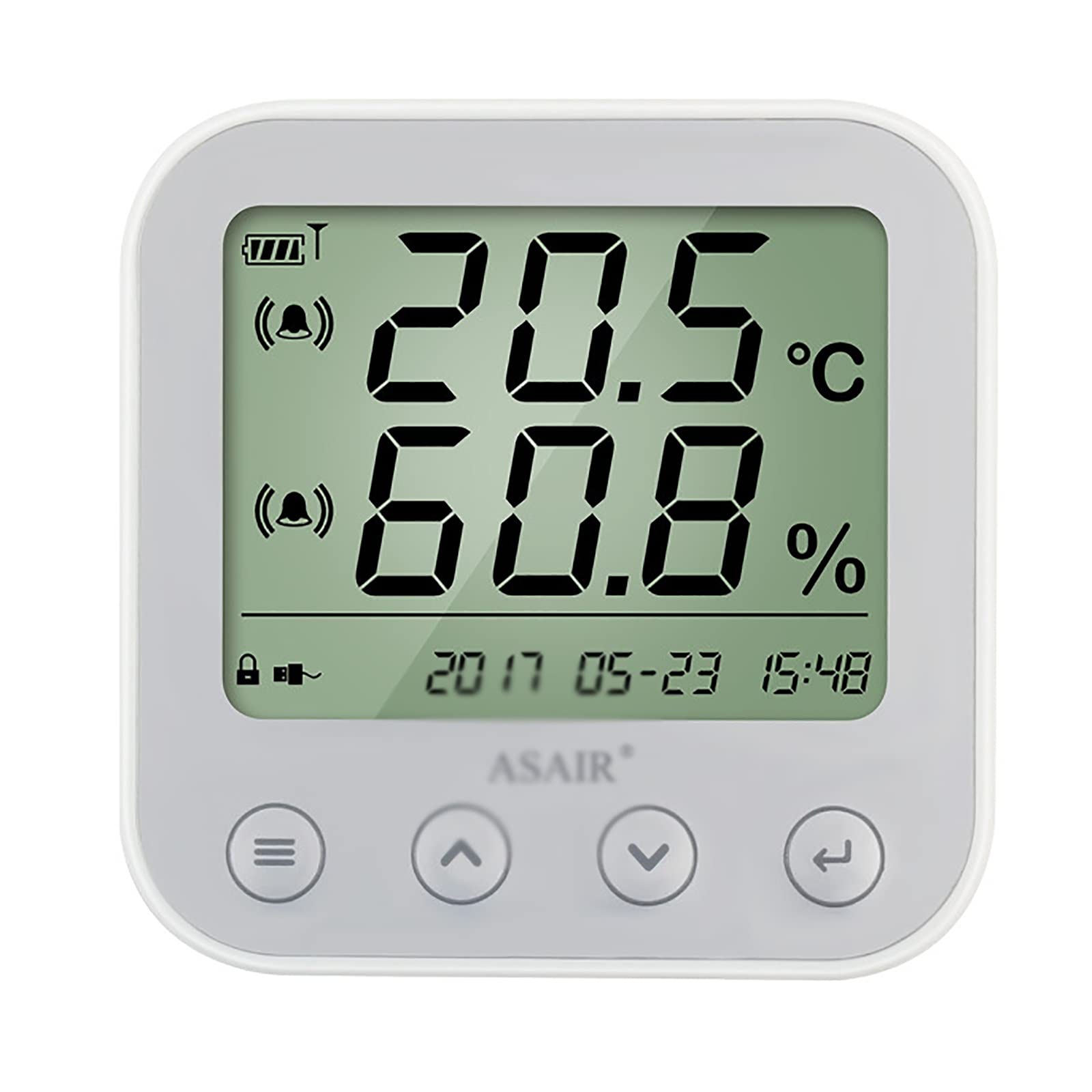 Amazon.co.jp: 温湿度計 吊り下げ家庭用温度計と湿度計屋内表示