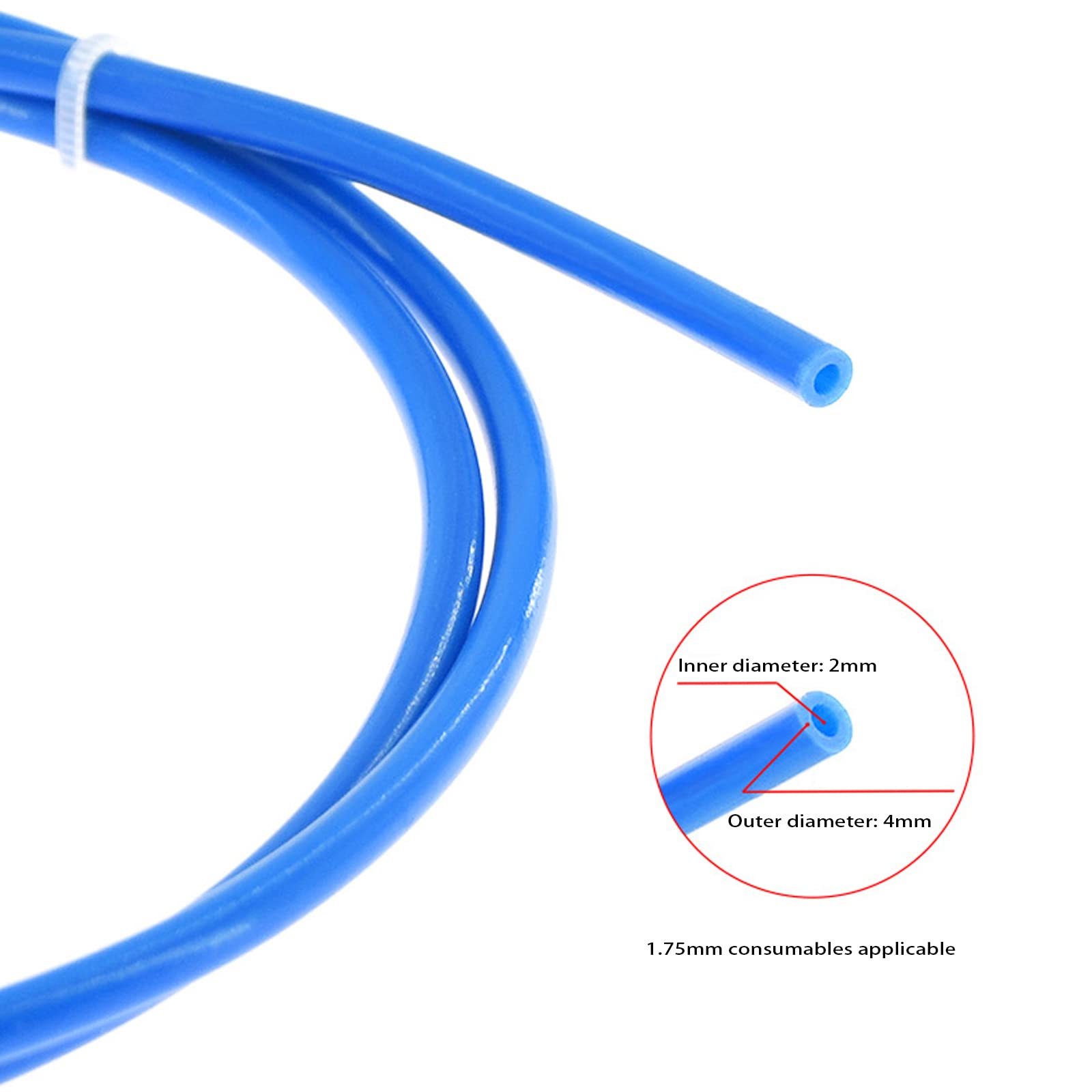 Connettore Da 8 Pezzi Per Stampante 3D Tubo Ptfe Raccordo - Foto 3
