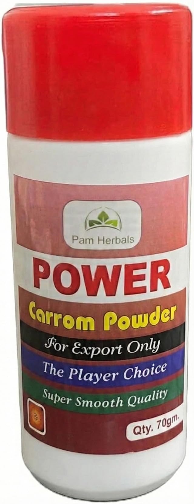 Premium Carrom Board Powder 70g - Smooth Gameplay, Anti-Friction Formula for Professional & Beginner Players