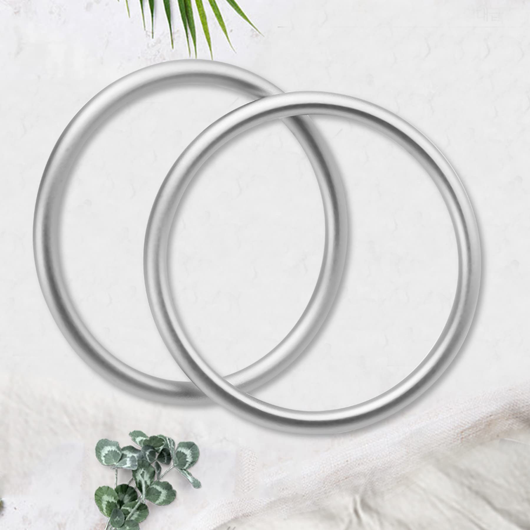 Anillos de aluminio para eslingas para bebés, Portabrazos transpirables Correa transportadora Anillo de algodón Asiento para para niños pequeños recién nacidos (8.7cm)
