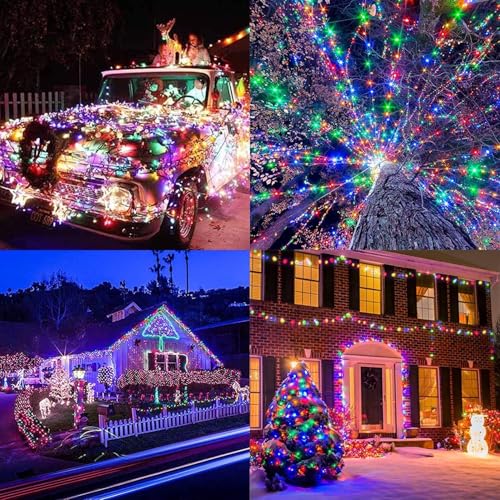 Image of XERGY String Ladi Lights - 60 Ft Multi-Color Decorative LED String Light | 8 Modes | Fairy Lights for Diwali, Home, Garden, Wedding, Christmas, Party & Festival Decoration