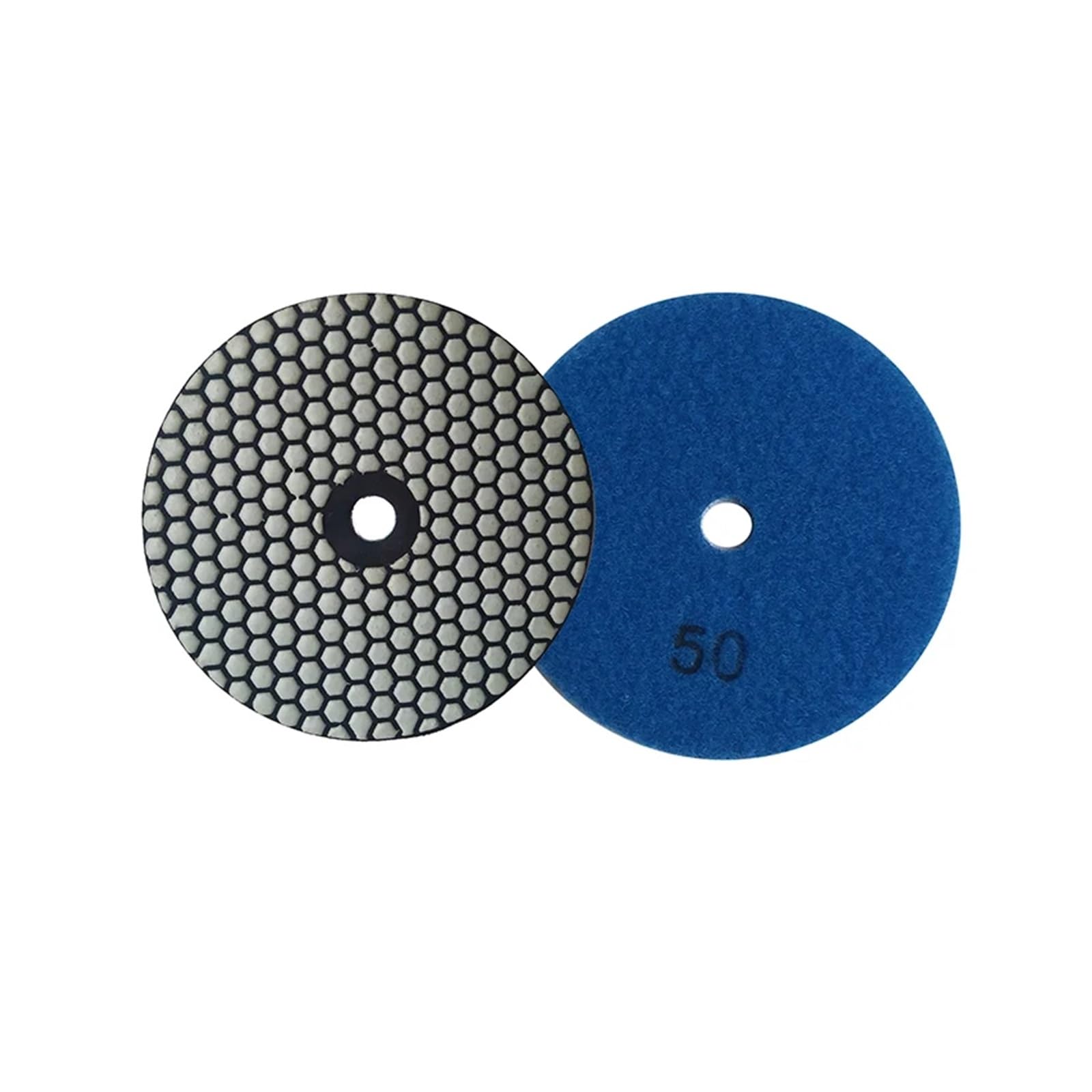 almohadilla de pulido de diamante, Paquete de 3 almohadillas pulido en seco diamante 180 mm y 7 pulgadas, color negro, grano múltiple, for granito, mármol piedra(3000)