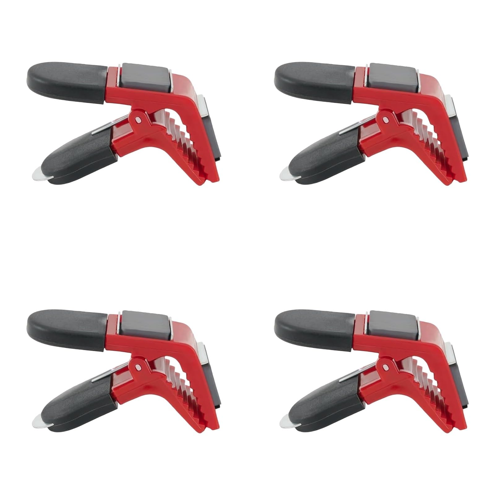 Paint Brush Holder Clips Set of 4 - Versatile Tool for Home Improvement, DIY Projects, Painting - Secures Tarps, Suspends Brushes, Opens Paint Cans