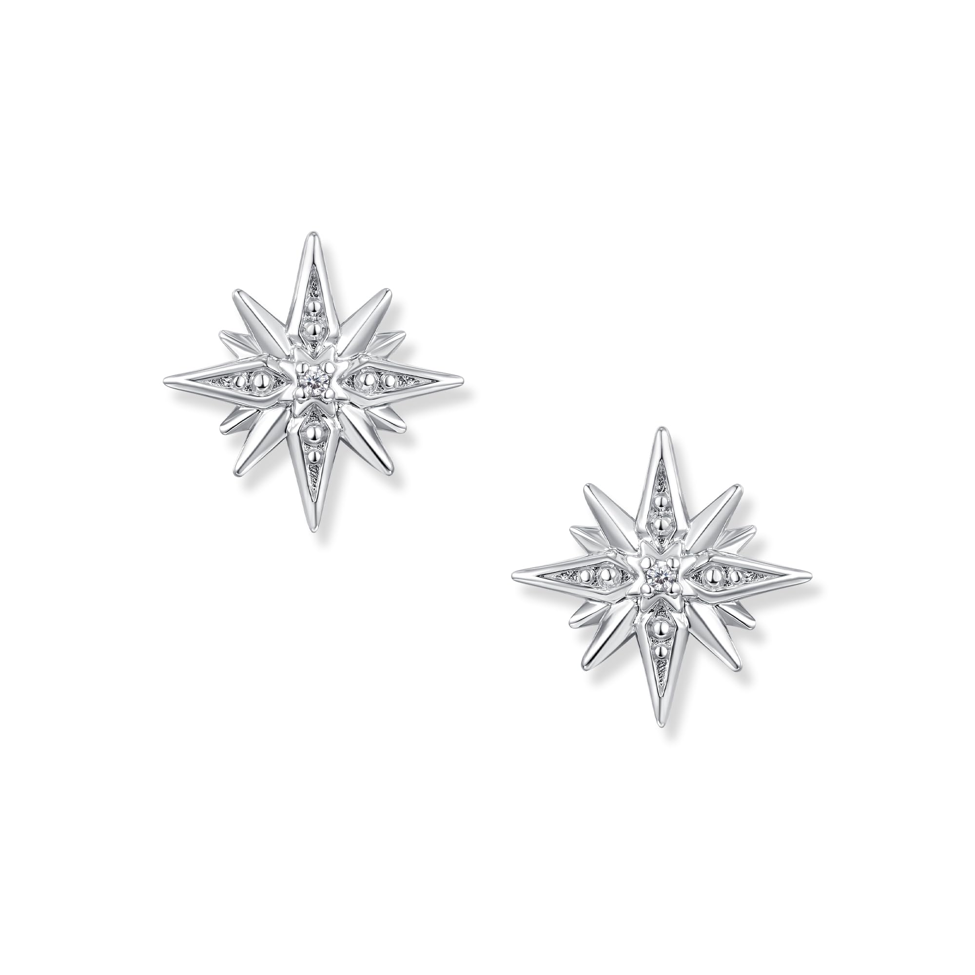 Astra Silver Stern Ohrringe