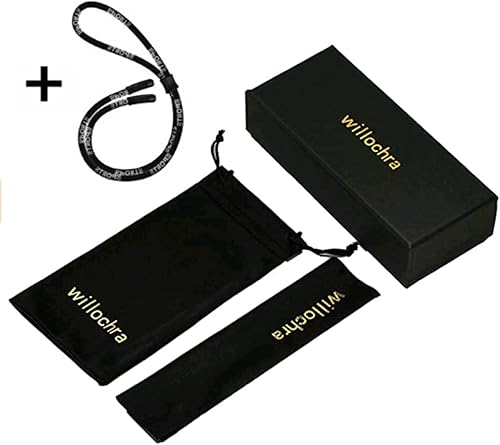 Miniatura 6 de willochra Lentes de sol polarizados de lectura para hombre, para conducir, correr, deportes, lector cuadrado, protección UV, estilo unisex