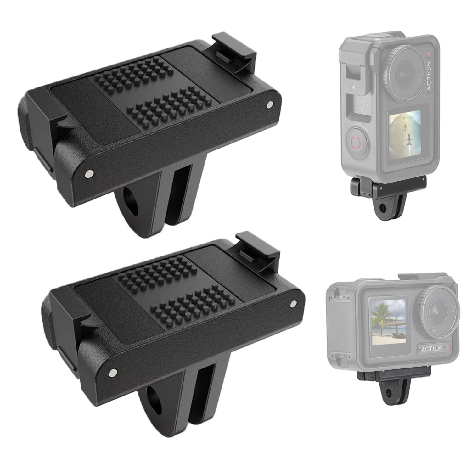 Amazon | DJI Osmo Action用磁気アダプター、クイックリリース式