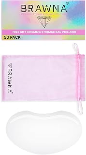 Eyebrow Shower Visor for Eyelash Extensions Eye Surgery Microblading PMU Aftercare Protective Water Mask Shield 50pcs