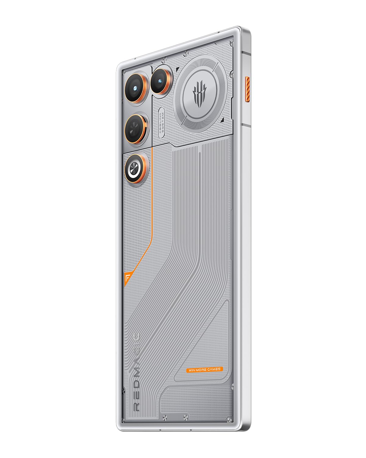 REDMAGIC 11 Air 144Hz Gaming Smartfon, 5G Android Smartphone, 16GB RAM+512GB ROM, Snapdragon 8 Elite, 6.85" OLED Ekran, FHD+ Gaming Telefon, 50MP Kamera, 80W Ładowarka, Dual-Sim, NFC Pomarańczowy