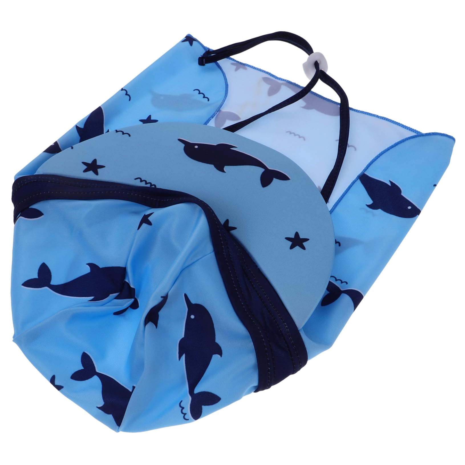 Sonnenhut für Strandhut Sommerhut Hut mit Nackenband Sommerhut Objektiv-Schlüsselanhänger Babymütze Freizeithut für Kindermützen Polyester Blue