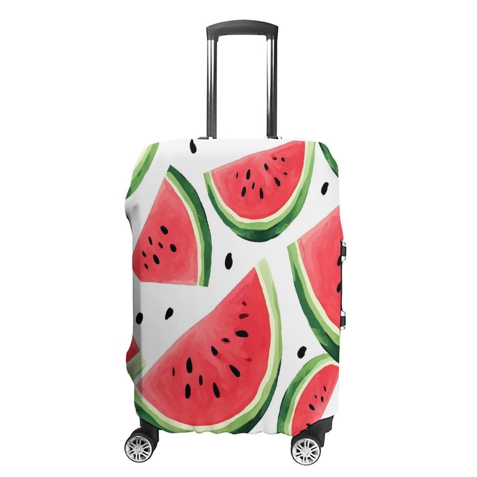 Housse de valise pastèque élastique pour repérer son bagage M - 8