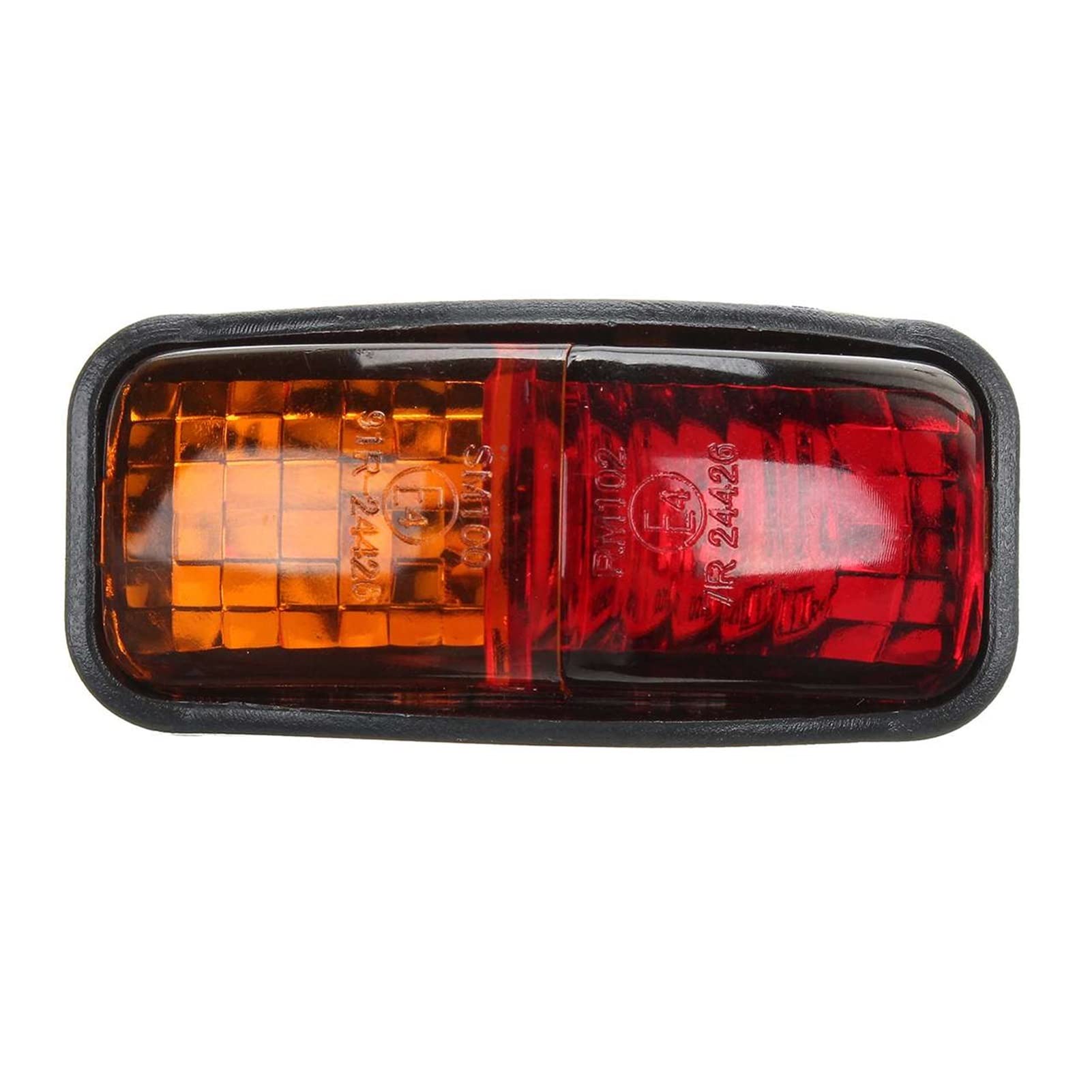 Amazon | 車のテールライト 1x 2 SMD LEDサイドマーカー赤と琥珀色の 
