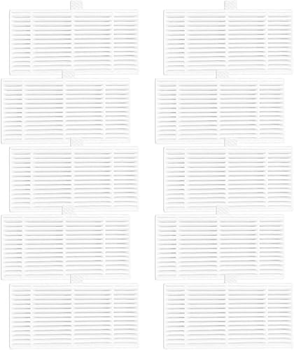 JurwheeR - Filtro de repuesto para aspiradora robot MAMNV BR150/BR151, para ZCWA BR150/BR151 2 en 1 robot aspirador, piezas de filtro de vacío
