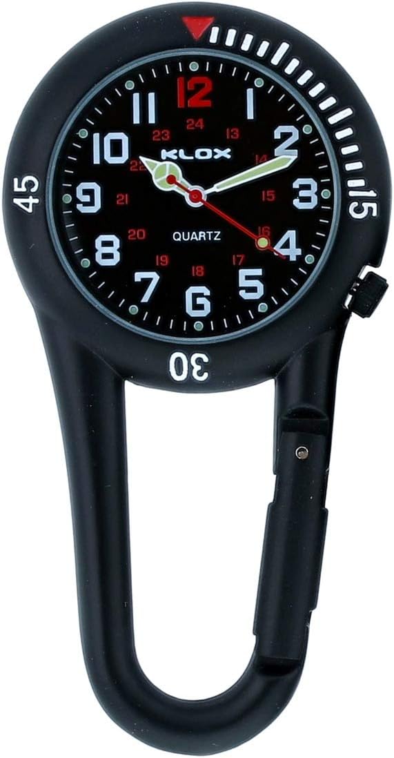 KloxFOB Snap On Carabiner Watch Ideal for Doctor Nurse