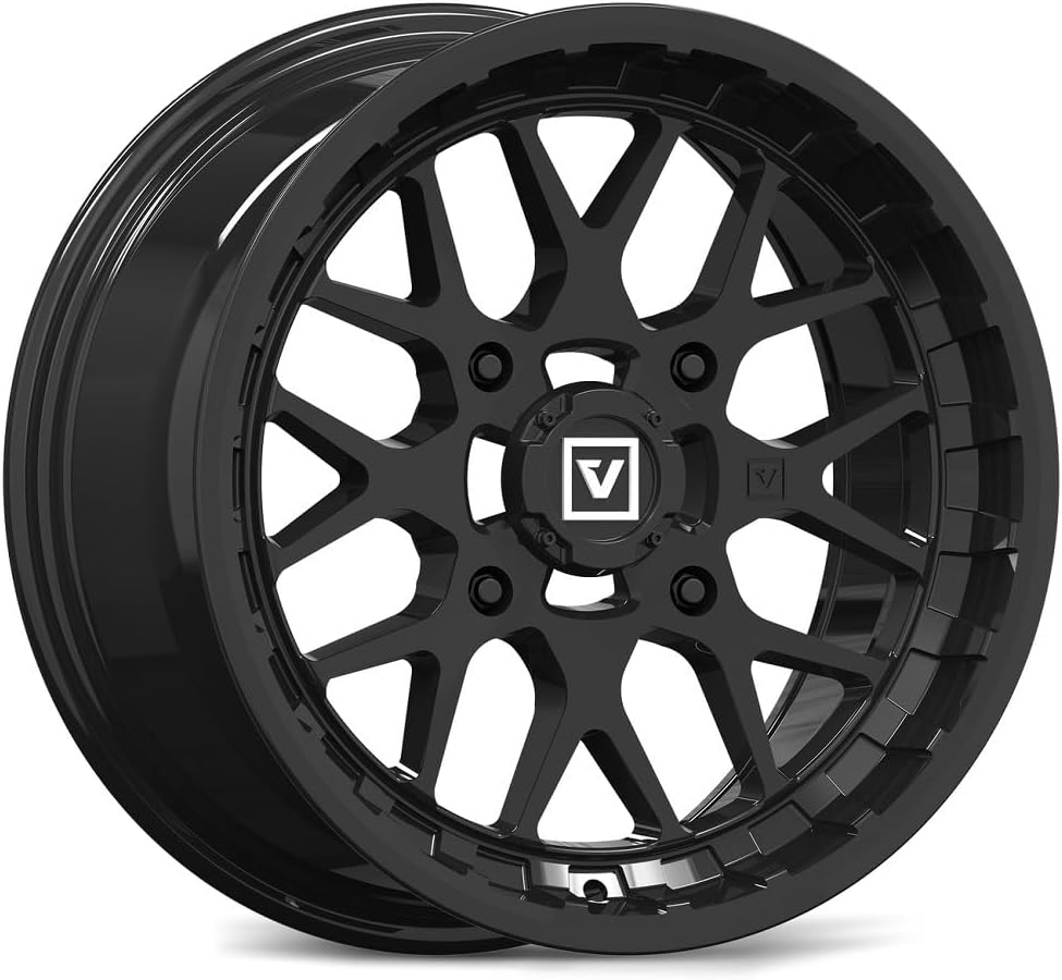 Valor V03 15" Wheels Black Can-Am Commander Maverick Renegade Outlander Defender