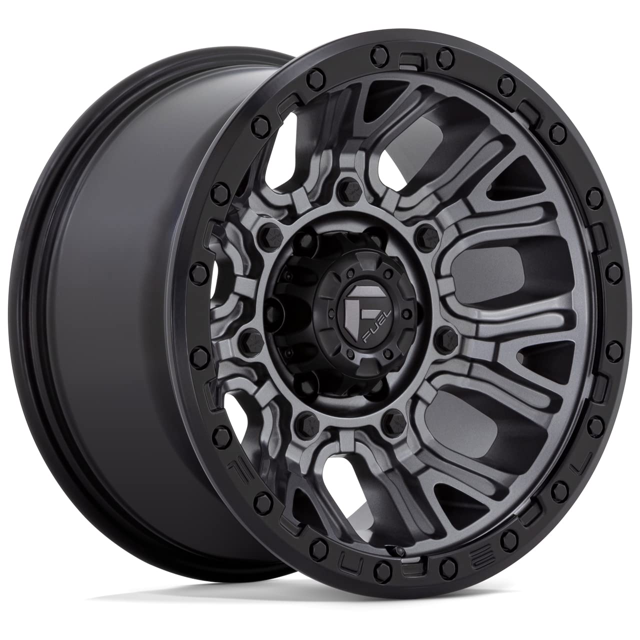 Amazon.com: Fuel D825 Traction 20x10 8x170-18mm Gunmetal Wheel Rim