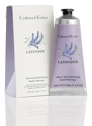 Crabtree & Evelyn Terapia de manos ultrahidratante, lavanda, 3.5 oz