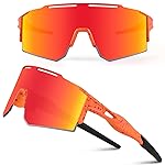 Ukoly Cycling Sunglasses for Men Women with Interchangeable nosepad, Polarized Sports Sunglasses, Baseball Sun glasses 550A LO