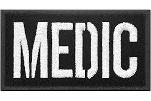 Tactical Medic Patch Morale Badge Embroidered Applique