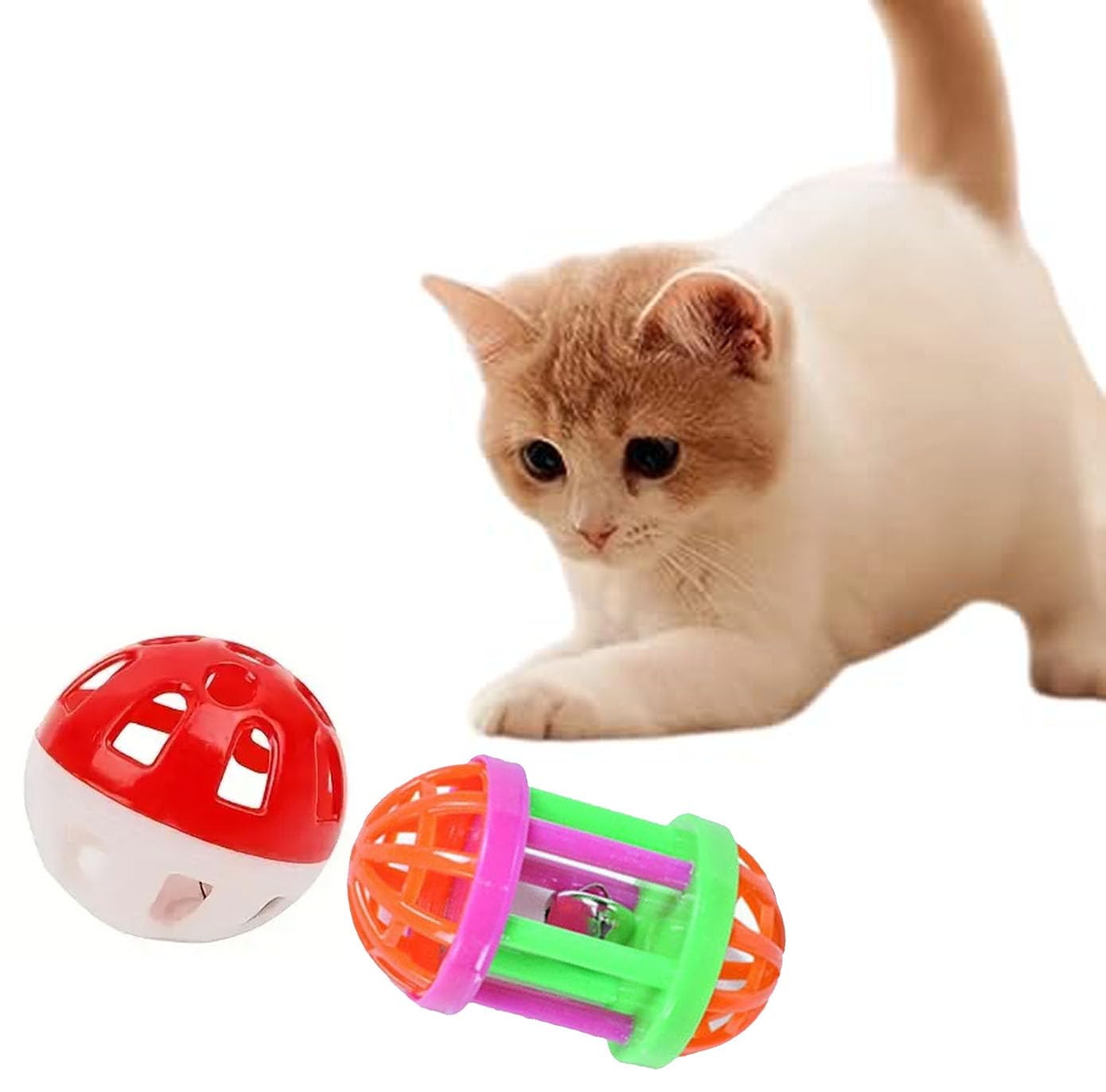 See full amazon price history chart for RvPaws 2 PCS Pet Toy Ball Hollow Cat Chasing Ball Toy Bell Ball Kitten Ball for Birds Pet Toy Balls with Bell Inside Noisy Bird Toy Balls RvPaws 2 PCS Pet Toy Ball Hollow Cat Chasing Ball Toy Bell Ball Kitten Ball for Birds Pet Toy Balls with Bell Inside Noisy Bird Toy Balls (B09J299HX9) Amazon Price History, Amazon Price Tracker