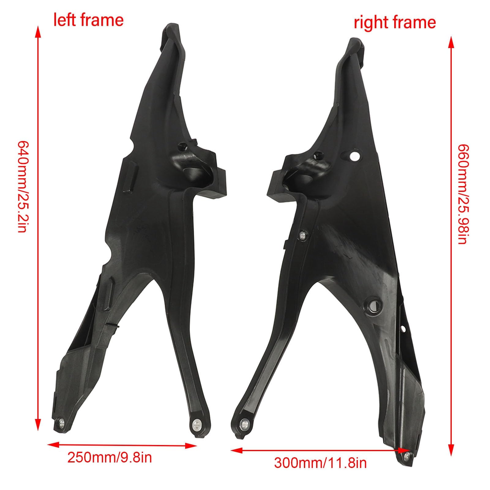 Fabater Tylna Rama Pomocnicza Motocykla Podpórka Siodła Półka, Wzmocniony Wspornik Konika do FC250 FC350 FC450 FE250 FE350, Nylon o Wysokiej Wytrzymałości, Zwiększona trwałość Odporność na Skręcanie