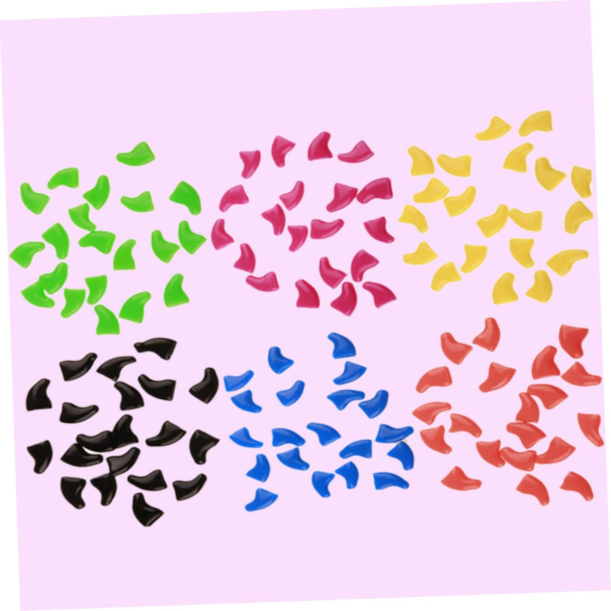 BESPORTBLE 360 STK Katzenkrallenkappen Nagelkappen Für Katzen Klauenkappen Krallenabdeckungen Für Katzen