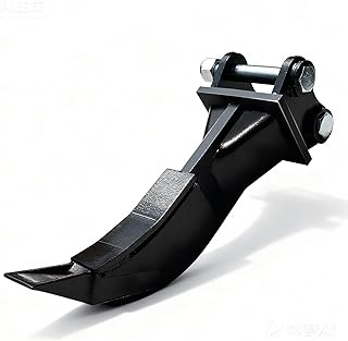 Dent de Ripper pour Mini-Pelle 48cm, Compatible avec 0,8-1,8 T, Accessoires pour Excavatrice Utilisés pour Déchirer Le Sol Gelé, Adaptés aux Travaux Paysagers, Agricoles, Municipaux et de Construction