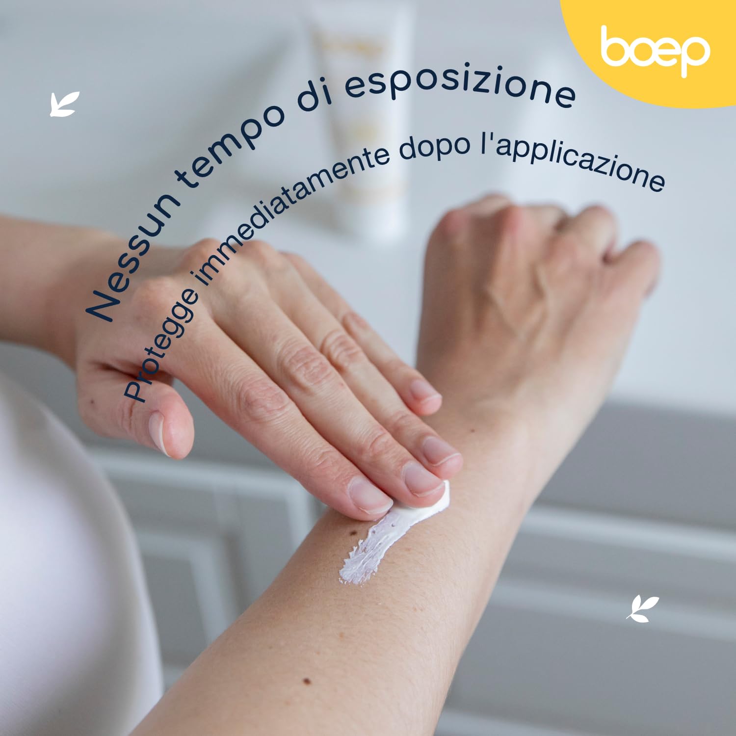 boep Protezione Solare Sensibile SPF30 | Crema solare minerale per neonati, bambini e adulti con pelle sensibile e allergica senza profumo | Filtro UV all'ossido di zinco | Cosmetici naturali (100ml)