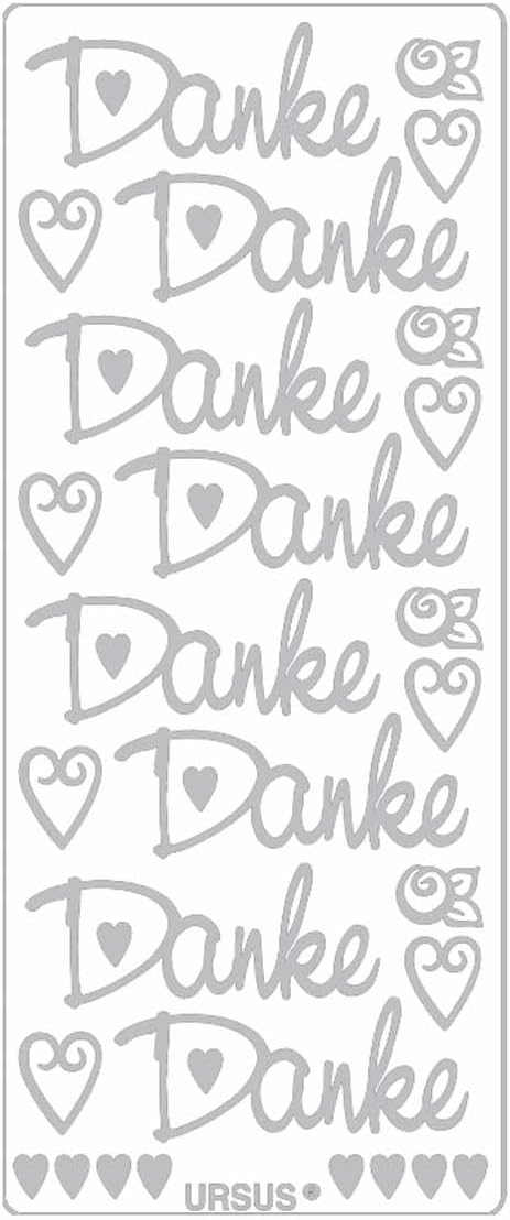 Ursus Creative Stickers, Silver