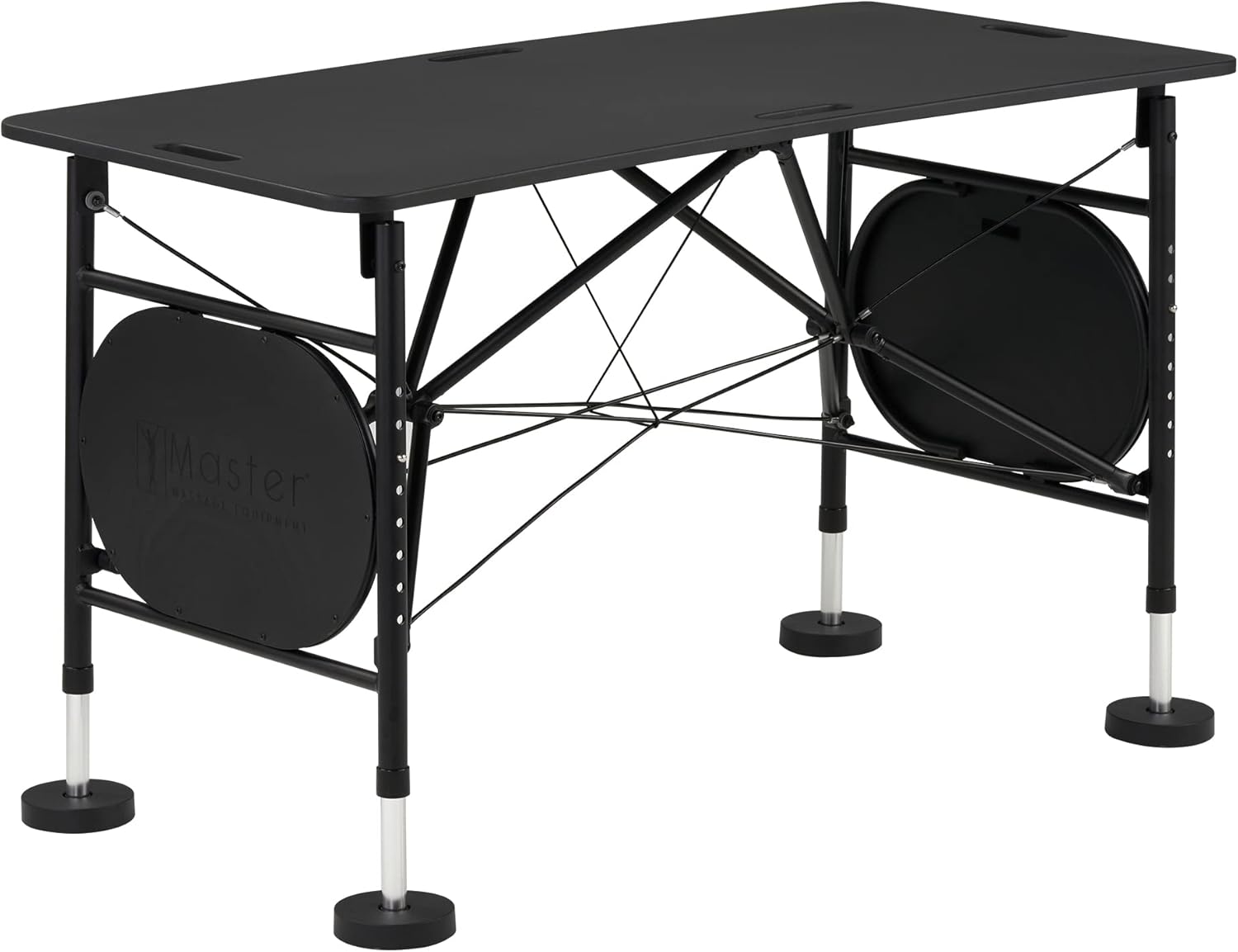 Master Massage Equipment Mars Foldable and Portable Athlete Support Hub and Sports Training Treatment Recovery Station Desk & Kinesiology Taping Table-Lightweight only 22lbs