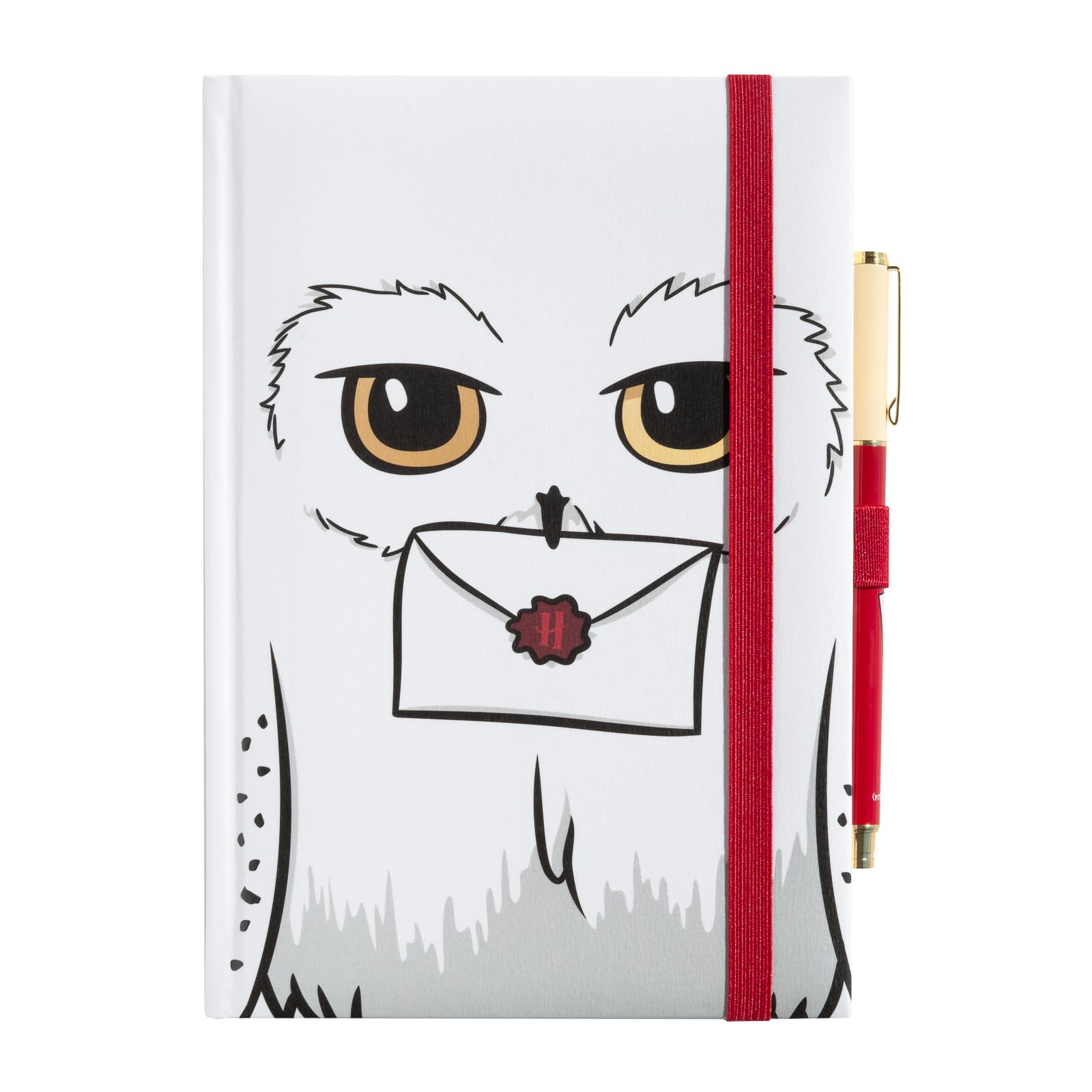 Grupo Erik A5 Notebook & Pen Set - Harry Potter Gifts | Bullet Journal Dotted Note Book, Dotted Notebook A5 Sketchbook | Hedwig Harry Potter Stationery Gifts Under 15 Pounds