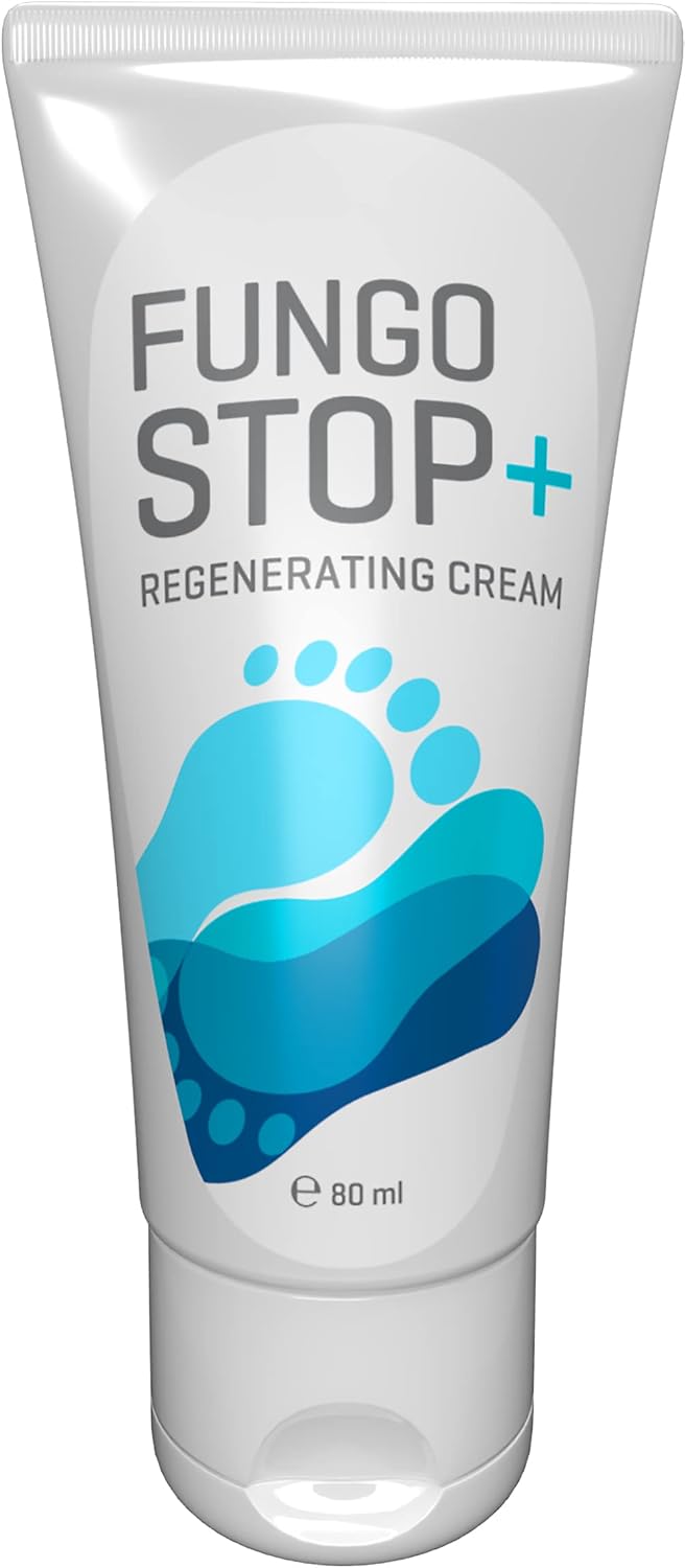Fungostop Original Healthy Feet Cream 80 ml Natural, Antifungal Treatment,Toenail Fungus