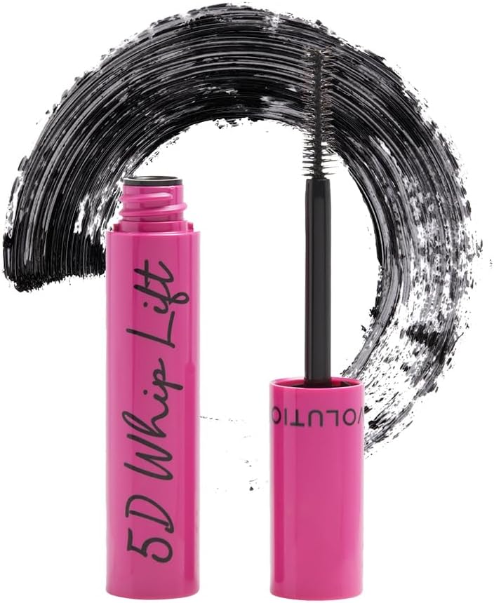 Makeup Revolution, 5D Lash Whip Mascara, Lash Lifting & Long Lasting Wear, Suitable For All, Ultra Black Formula, 12ml