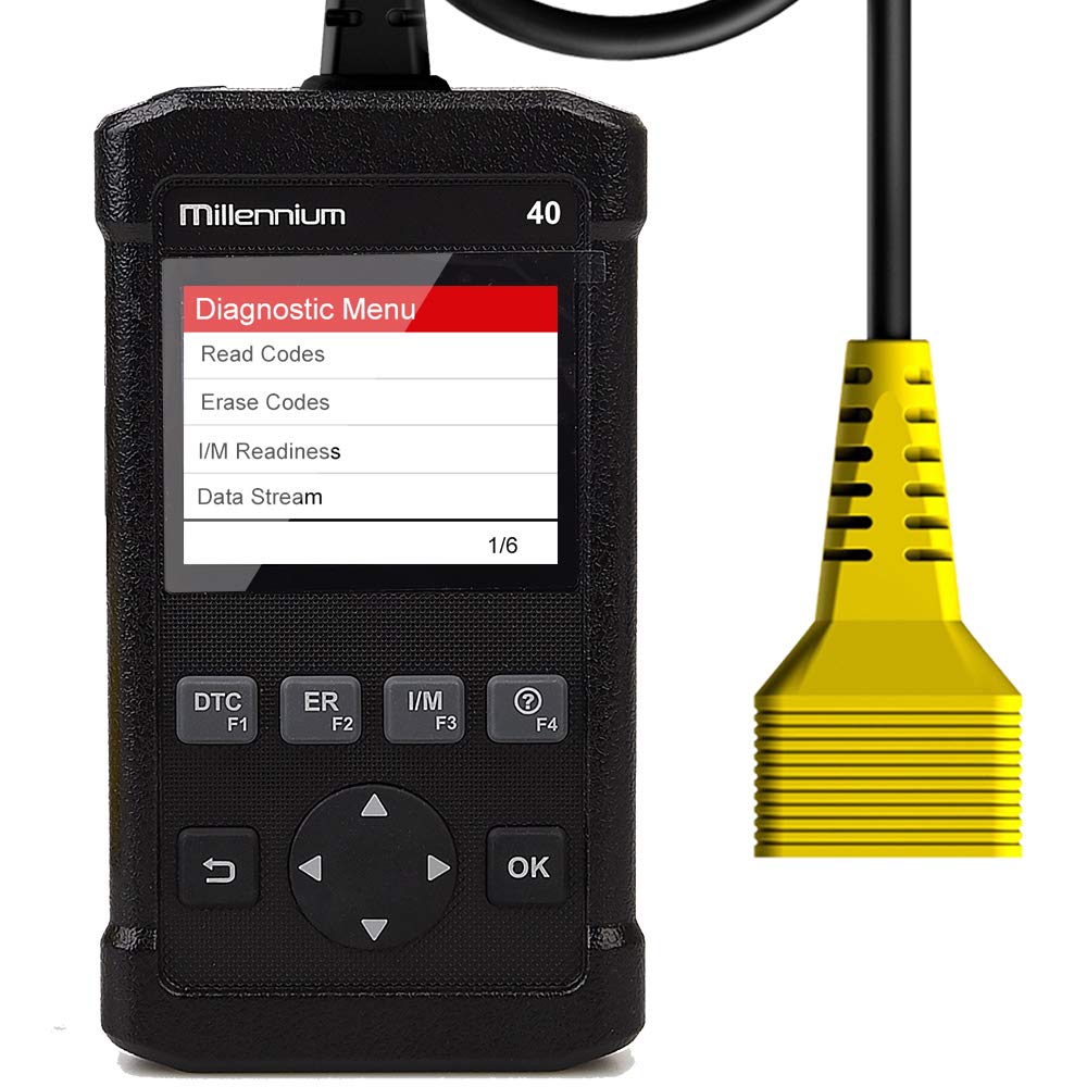 Buy LAUNCH Millennium 40 OBD2 Scanner, DIY Car Engine Fault Code Reader