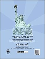 Vista 18 de H.E. Harris & Co. USA Liberty - Álbum de sellos postales con imágenes/ilustraciones (parte A 1847-1994) con carpeta de dos postes