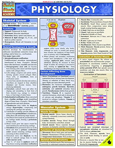 Quickstudy ILLUSTRATED Physiology Quickstudy Laminated Reference Guide thumb #2